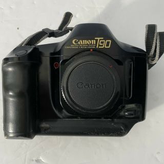 Canon T90 35mm Slr Camera Body Only (black) Rare