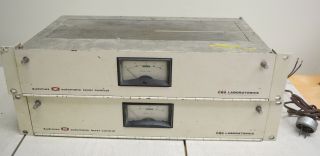 Vintage Cbs Laboratories Audimax Iii Very Rare Stereo Pair Model 450