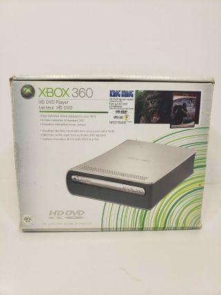 Rare Xbox 360 Hd Dvd Player Complete Besides King Kong Code