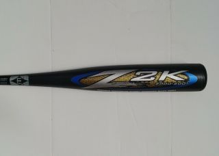 Easton Z2k Zcore Sc500 Alloy 33/28 2 3/4 Barrel Baseball Bat (- 5) Bz2 - K - Rare