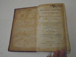 1810 Antique Medical Book,  London Dissection 1st American Edition Leather
