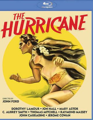 The Hurricane (blu - Ray) Rare John Ford/dorothy Lamour/jon Hall/mary Astor