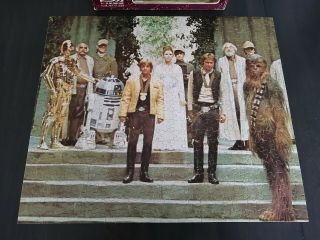 Rare 1977 Star Wars Victory Jigsaw Puzzle Complete Set 500 Piece Parker F 3606