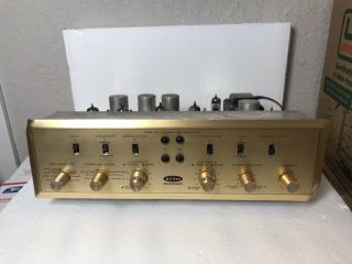 Rare Vintage Hh Scott Type 130 Stereomaster Tube Pre - Amplifier