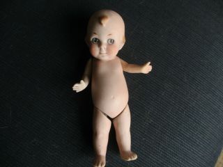 5 1/2 " Antique All Bisque Impish Doll Marked Germany