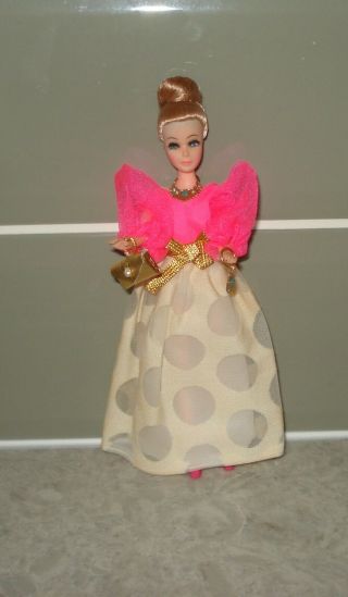 Vintage Topper Dawn / Pippa Model Agencies Doll Denise With Accessories