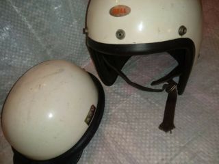 Rare Vintage BELL SNELL TOPTEX Open Face Motorcycle Helmet,  Italy AGV VALENZA 6