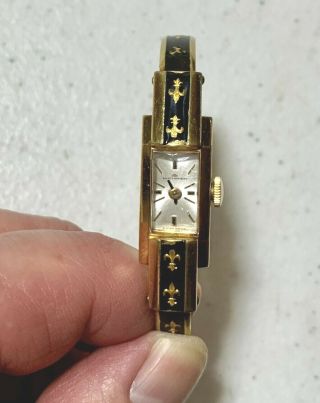 Vintage Ladies Bucherer Mechanical Wind Up Watch Bracelet/