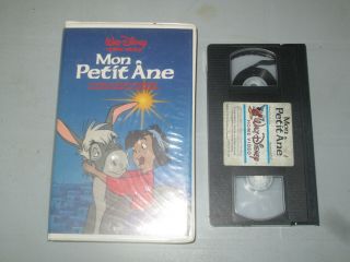 Disney - Mon Petit Ane/ The Small One (vhs) (french) Very Rare