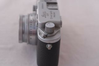 Rare Leica IIIC SM Camera World War II Wartime 380509 with 50mm f/2.  0 Summtar 4