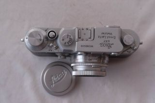 Rare Leica IIIC SM Camera World War II Wartime 380509 with 50mm f/2.  0 Summtar 5