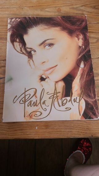 Paula Abdul 1991 - 92 Under My Spell Tour Concert Program Book Rare