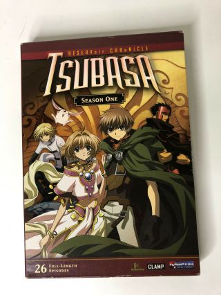 Tsubasa: Reservoir Chronicle - Season 1 (dvd,  2008,  4 - Disc Set) Oop Rare