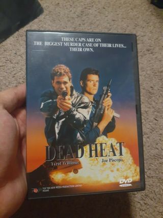 Dead Heat - Dvd - Horror Comedy Buddy Cop Film - Rare Htf Oop