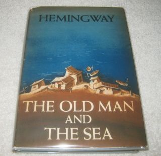 Rare Vg 1952 1st Edition Hb The Old Man And The Sea Ernest Hemingway Dj