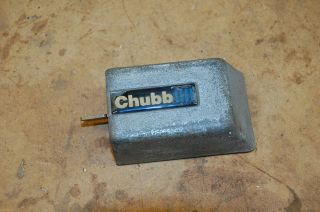 Vintage Chubb 23022 Bar Lock & Key