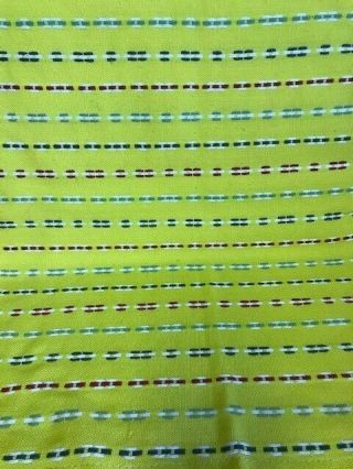 4 1960s / Vintage Cotton Weave Embroidered Cushion Covers 2 Each Design