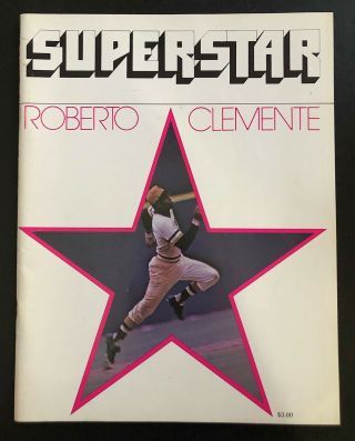 Ultra Rare Roberto Clemente Day Program York 1971 Shea Stadium