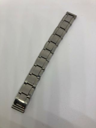 Rare Cromwell Steel Bracelet For Rolex Vintage Bubbleback Expanding Bracelet
