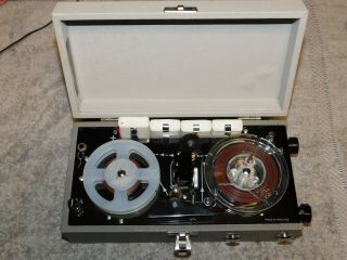 Rare Fi - Cord Model 1a 1958 Reel To Reel Portable Tape Recorder Erskine England