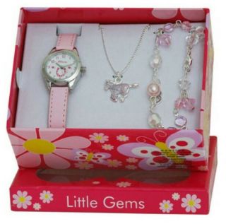 Ravel Little Gems Pony Horse Watch & Jewellery Set Charm Bracelet Necklace 2213