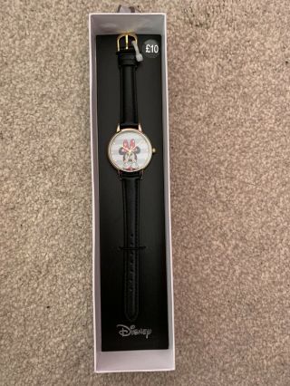 Disney Primark Minnie Mouse Watch In Gift Box