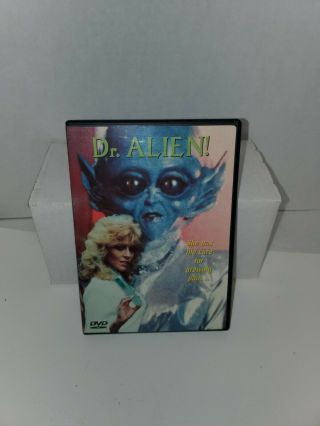 Dr.  Alien (dvd 2000) Rare 1989 Judy Landers Sci Fi Dvd In Great Shape