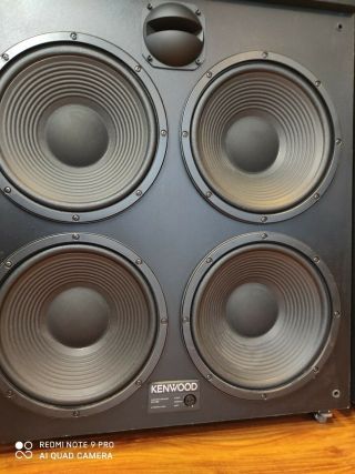 Kenwood MV - 9D speakers Rare Vintage 3