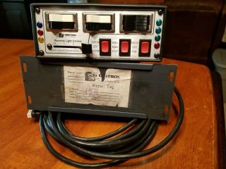 Rare Vintage Genunine Lapd Federal Signal Unitrol Omega 90 Siren System