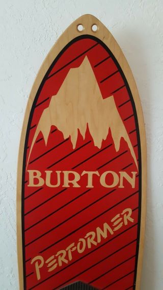 Vintage Burton Snowboard,  Classic Old Rare,  1985