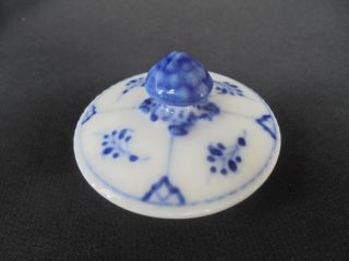 Rare Small Royal Copenhagen Blue Fluted Plain Teapot So very Cute 6
