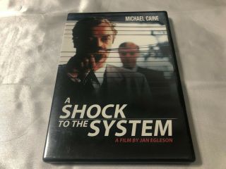 A Shock To The System (dvd,  2004) Michael Caine Rare Oop