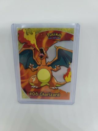 2000 Topps Pokemon 06 Charizard Rare Collectors Item Clear See - Through Card