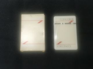 British Airways Concorde Airplane Limited Rare Playing Cards Deck