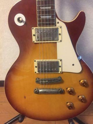 Vintage 1970 ' s Gibson GRECO Les Paul Standard Electric Guitar Rare 2
