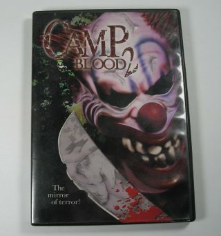 Camp Blood 2 Dvd 2002 First Print 1st Press Dead Alive Productions Rare
