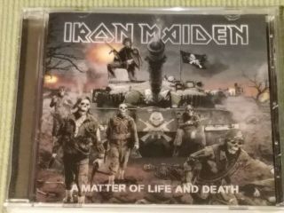 Iron Maiden A Matter Of Life And Death Rare 10 Track Cd