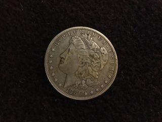 1886 O Morgan Silver Dollar Uncertified