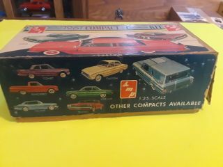 Vintage 1/25 Amt 61 Chevy Corvair Screw Bottom Parts Cars