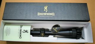 Browning 8 - 24x40mm Riflescope Mildot Varmint Long Range Japan Target Rare Ao