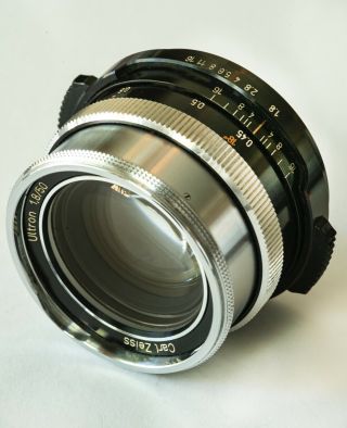 Rare Carl Zeiss,  Ultron 50mm F1.  8 Lens,  M42 Mount,  Incredible Bokeh