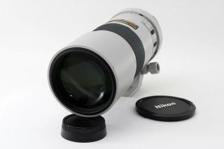 Nikon Af - S Nikkor 300mm F/4 D Ed Light Grey Lens Rare W/caps,