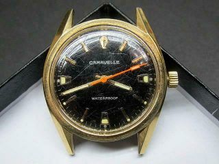 Vintage Caravelle (by Bulova) 17 Jewels Cal.  11dp Wrist Watch 1973