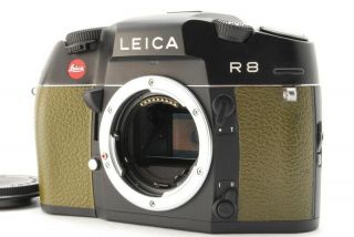 Rare 【near Mint】leica R8 Black Slr 35mm Film Camera Body From Japan 1557