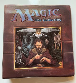 Magic The Gathering Mtg Binder 1995 (pete Venters) Woc9107 - Rare