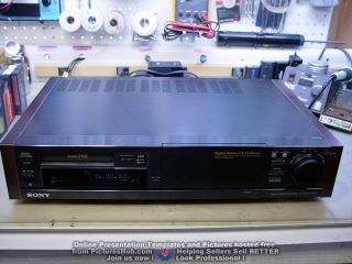 Sony EV - S3000 8mm Hi8 PCM Stereo HiFi Editing VCR RARE 90 Days 2