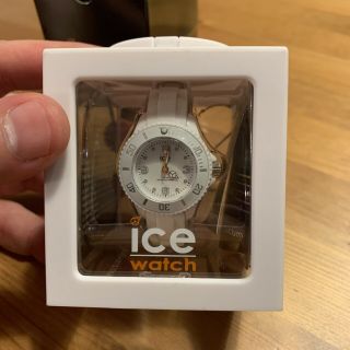 Ice - Watch Ice - Forever Mini White Rubber Strap Watch 28mm