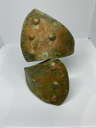 Ancient Large Roman Bronze Bracelet Circa 100 - 300 Ad
