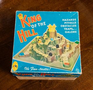 Vintage 1964 King Of The Hill Game Rare
