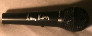 Larry King Signed Autograph Broadcasting Legend Rare Unique Real Microphone